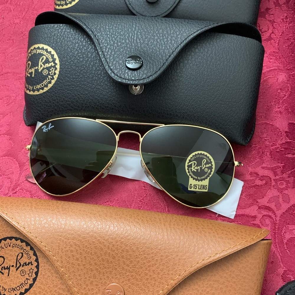 Rayban Aviator Unisex size 58 NWT
